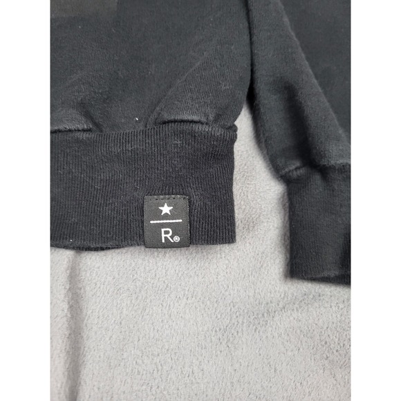 Starbucks Reserve‎ Coffee Sweatshirt Womens XS Black Crew Neck Foreign Spellout - Picture 2 of 9